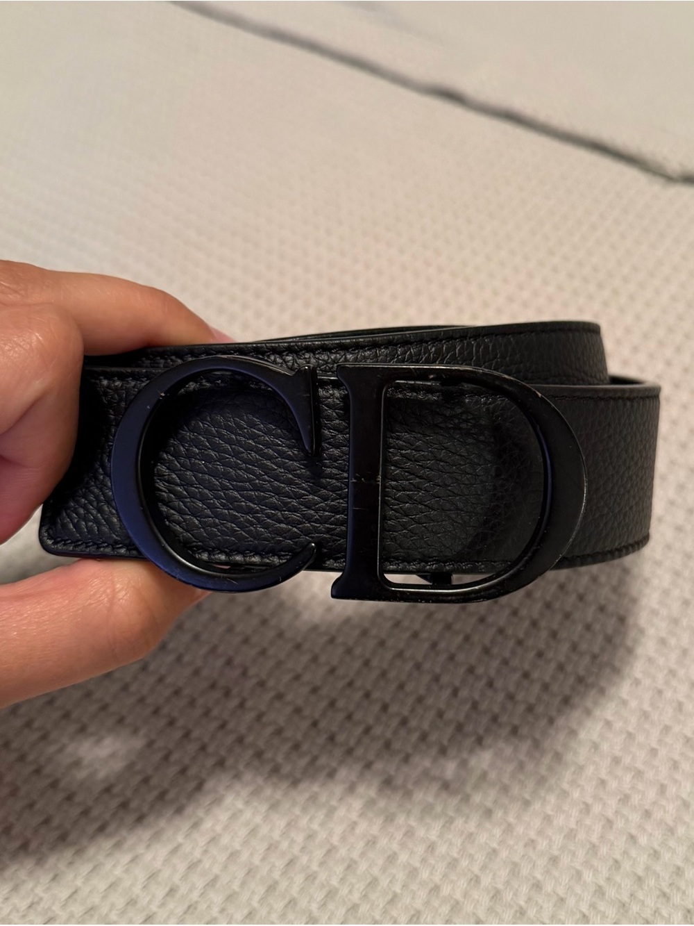 Christian Dior reversible belt